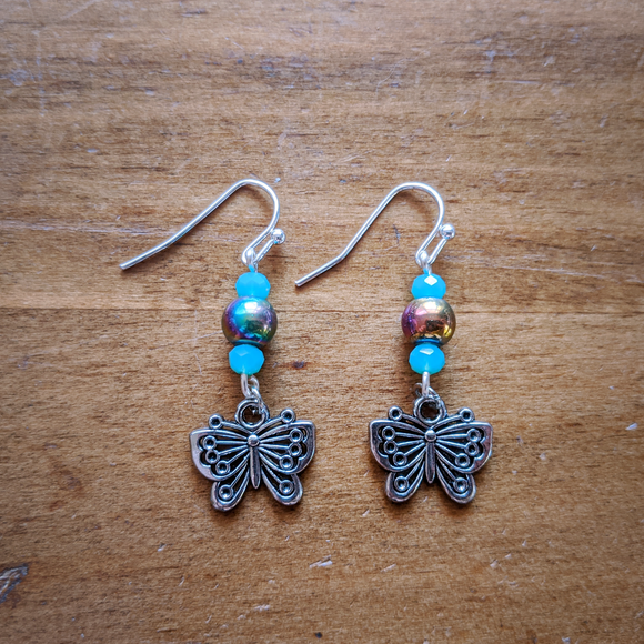 Water Butterfly Earrings