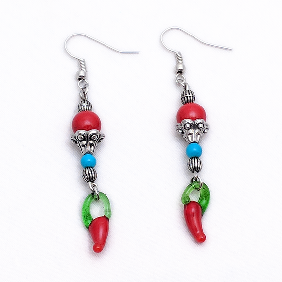 Spicy Chili Earrings