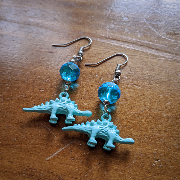 Water Dino Earrings