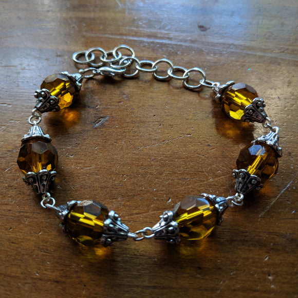 Antique Crystal Bracelet